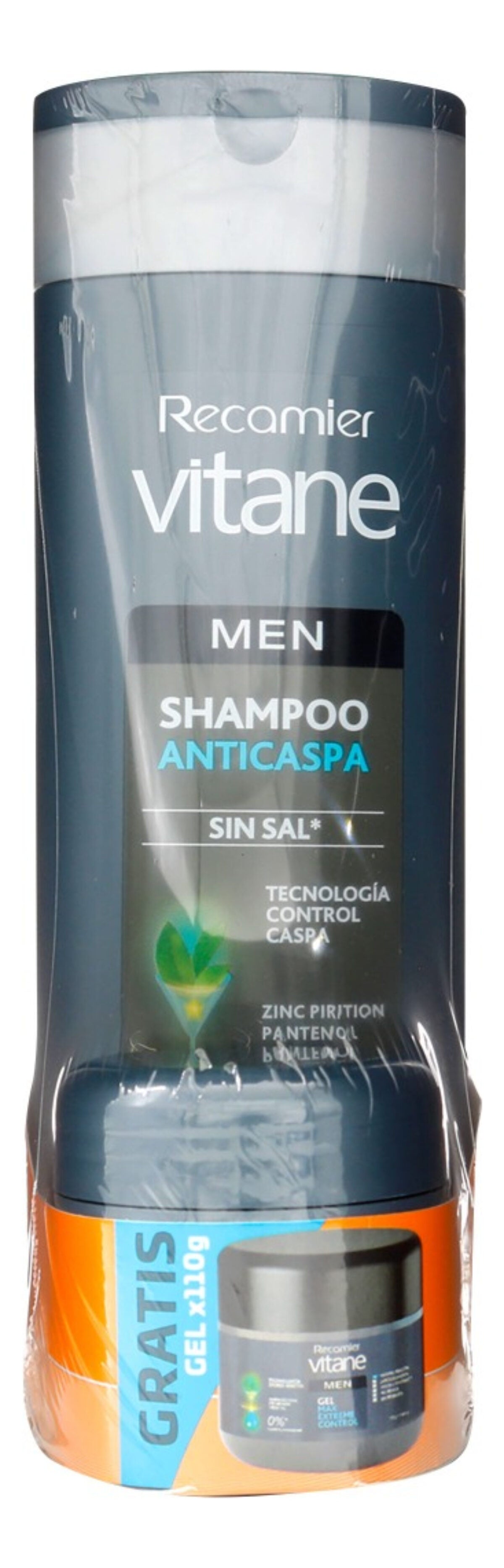 Cha VitANE Antiséptico Caspa 400 ml +gel 110 ml