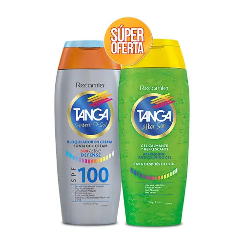 Blo.tanga Spf100 130ml+aft.gel 130ml E.l