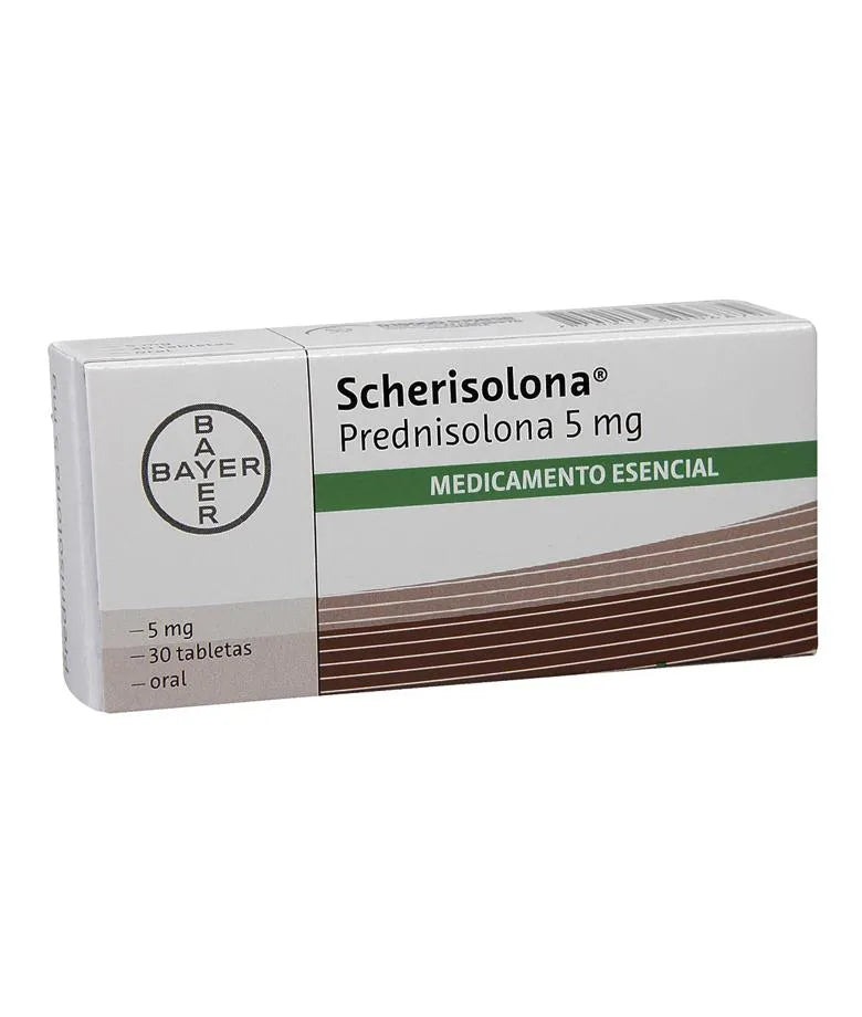 Scherisolona 5 Mg Caja 30 Tabletas