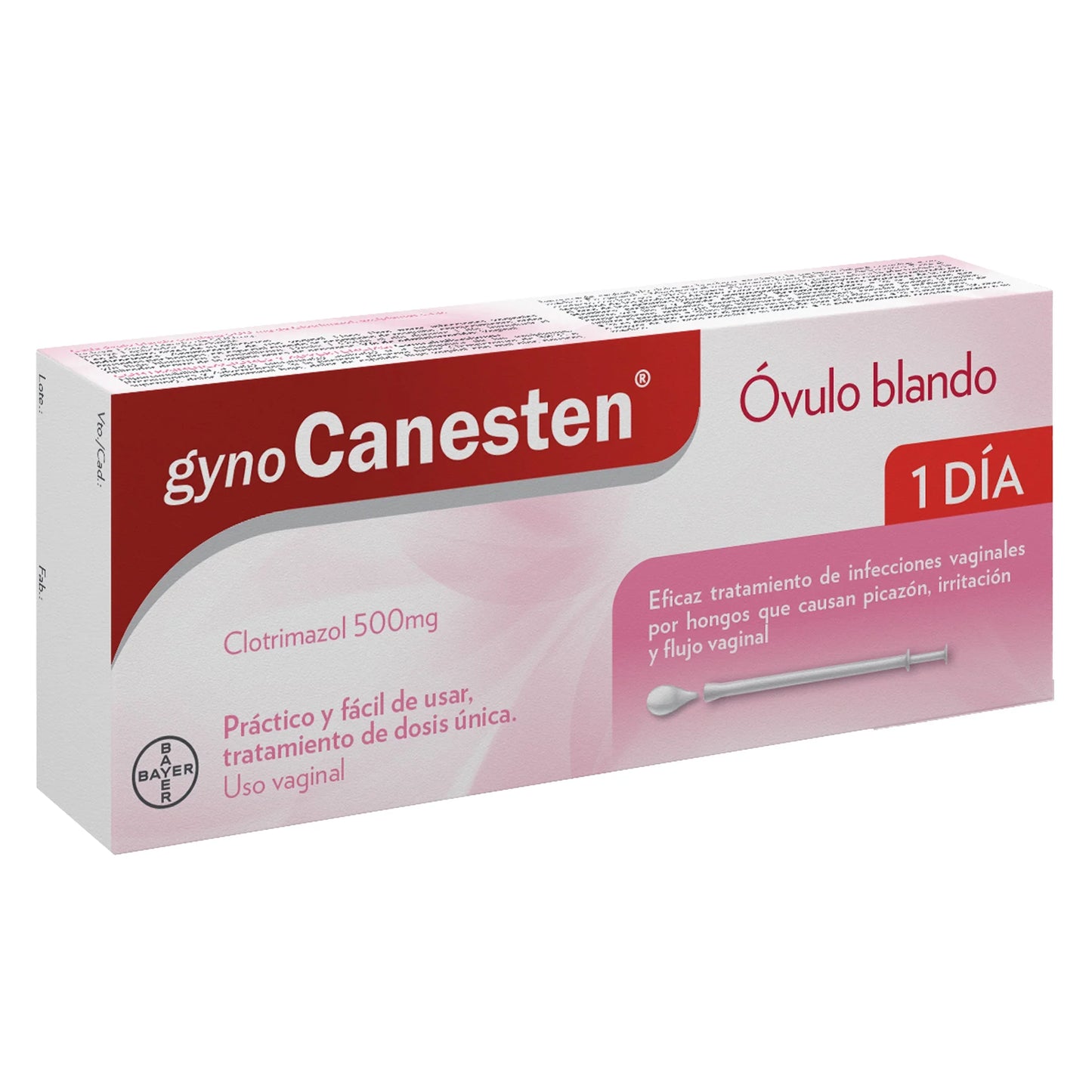 gYNOCANESTEN 500 mg 1 Óvulos