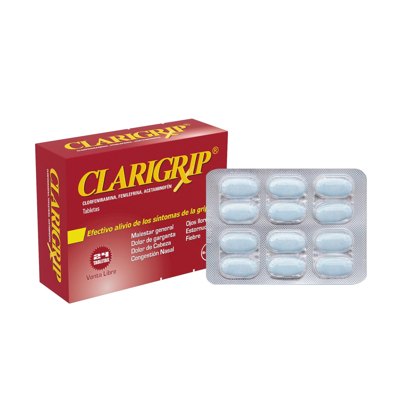 Clarigrip 24 Tabletas(PAE)