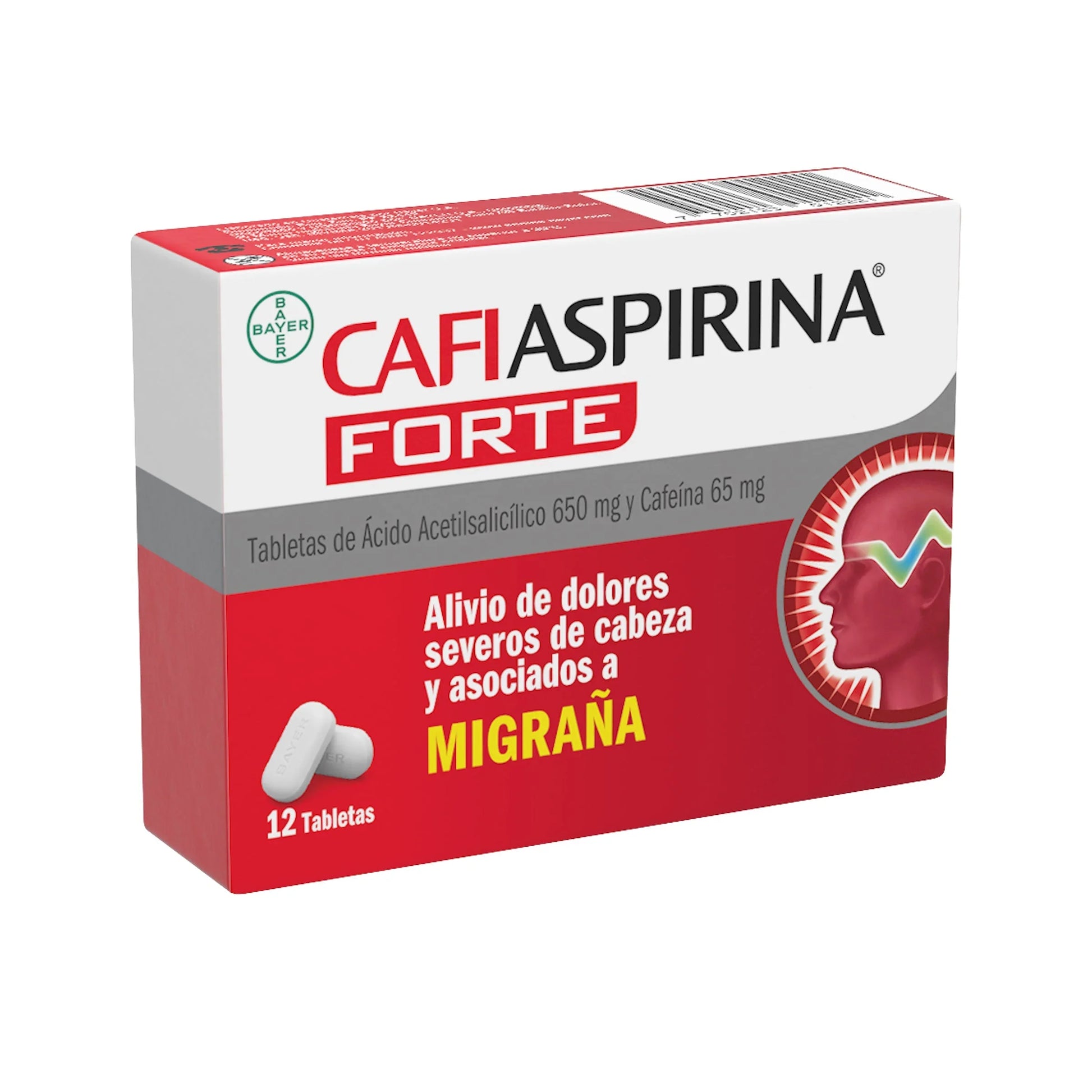 Cafiaspirina Forte 650mg 12 Tableta