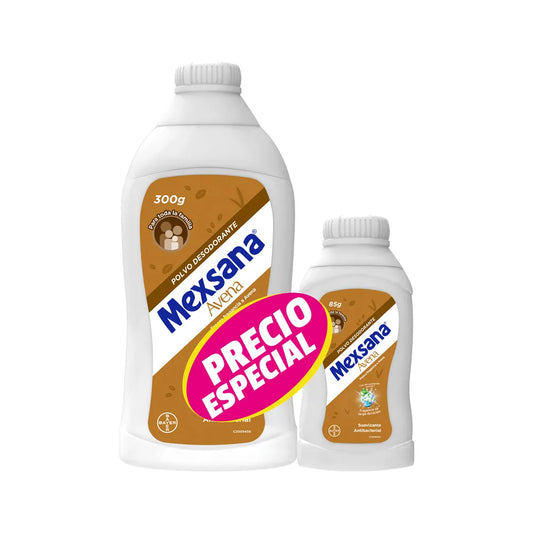Talco Mexsana Avena 300Gr + Talco 85 Gr