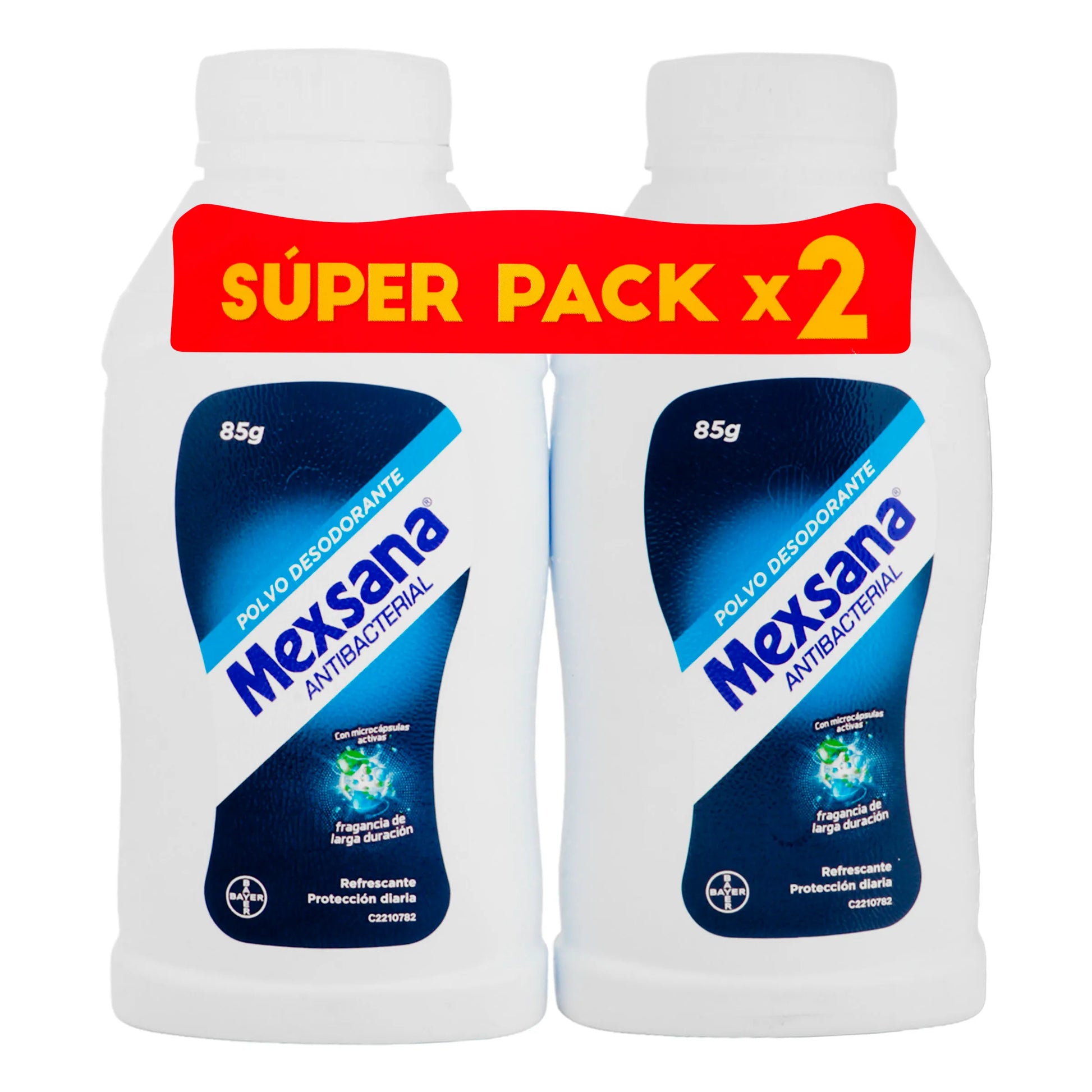 2 Talco Mexsana 85 gr Superpack IVA