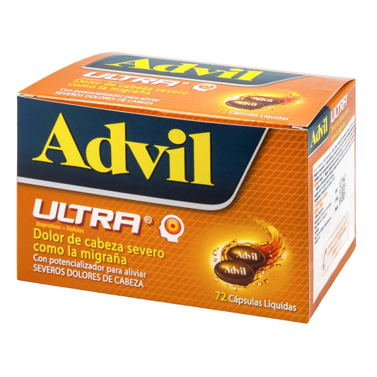 Advil Ultra 72 Cápsulas