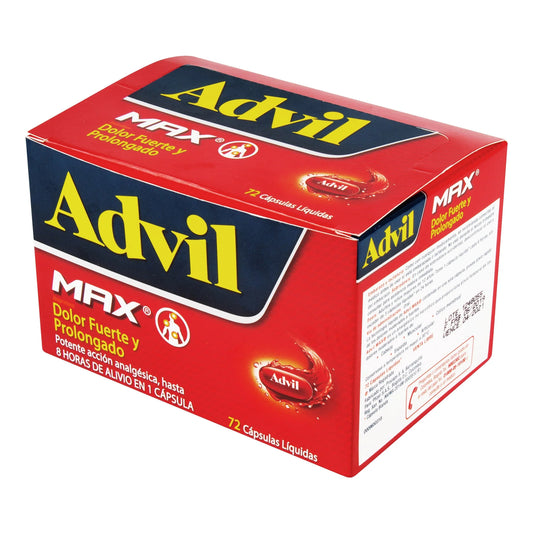 Advil Max 72 Cápsulas