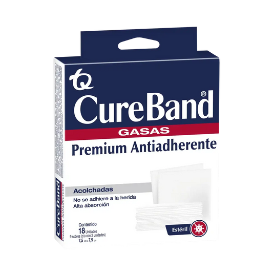 Gasa Cure Band Prem.es.7.5x7.5 Sob.2 9ud