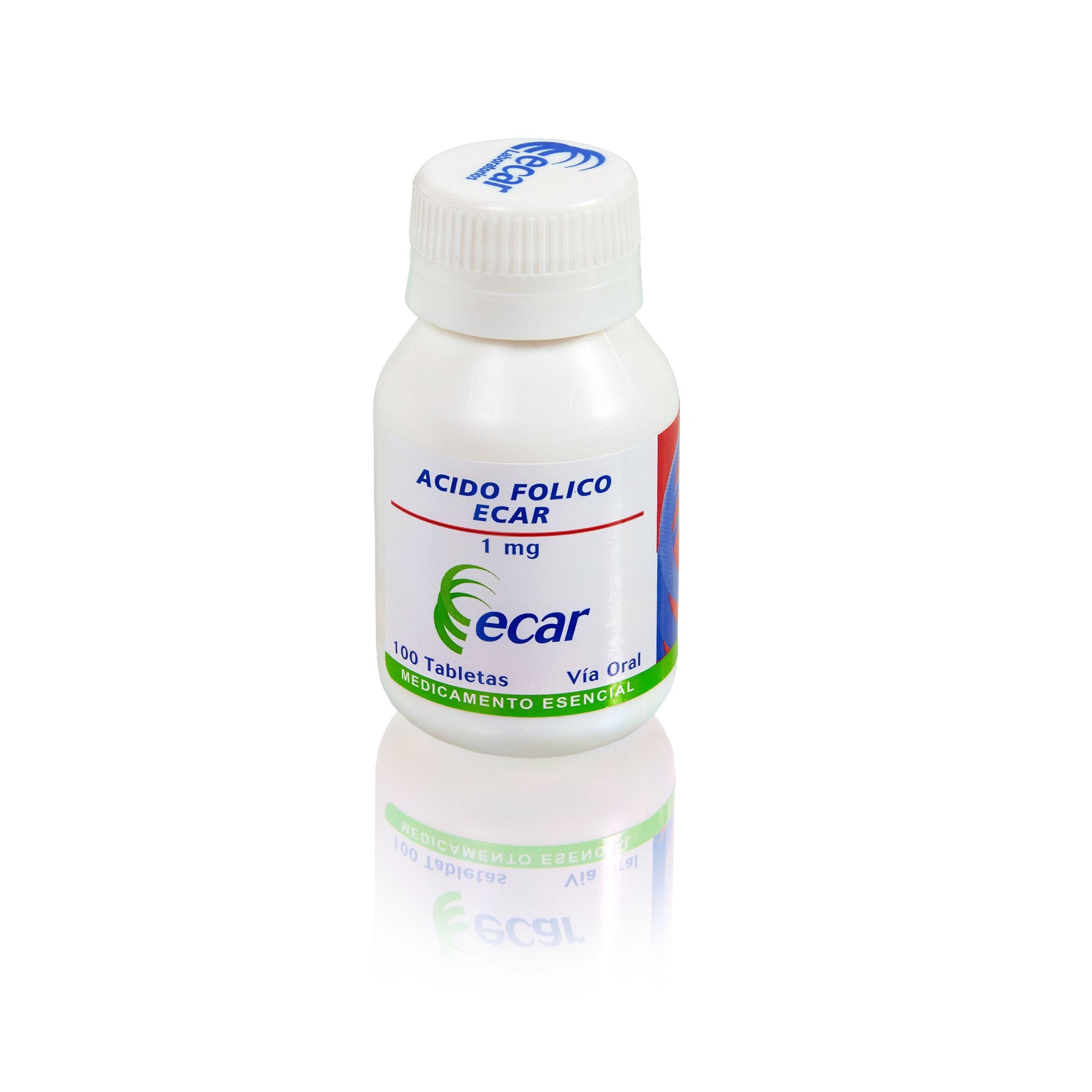 Ácido Fólico 1 mg 100 Tabletas Ec