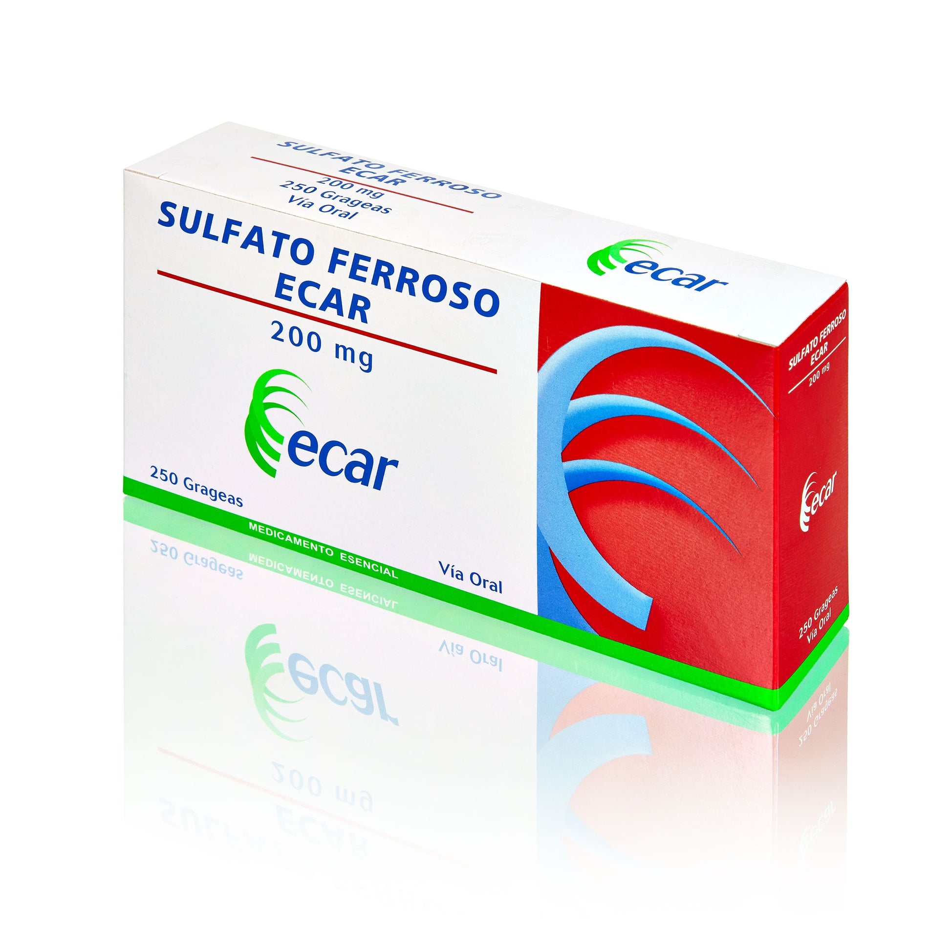 Sulfato Ferroso 200 mg 250 grAGEAS Ec