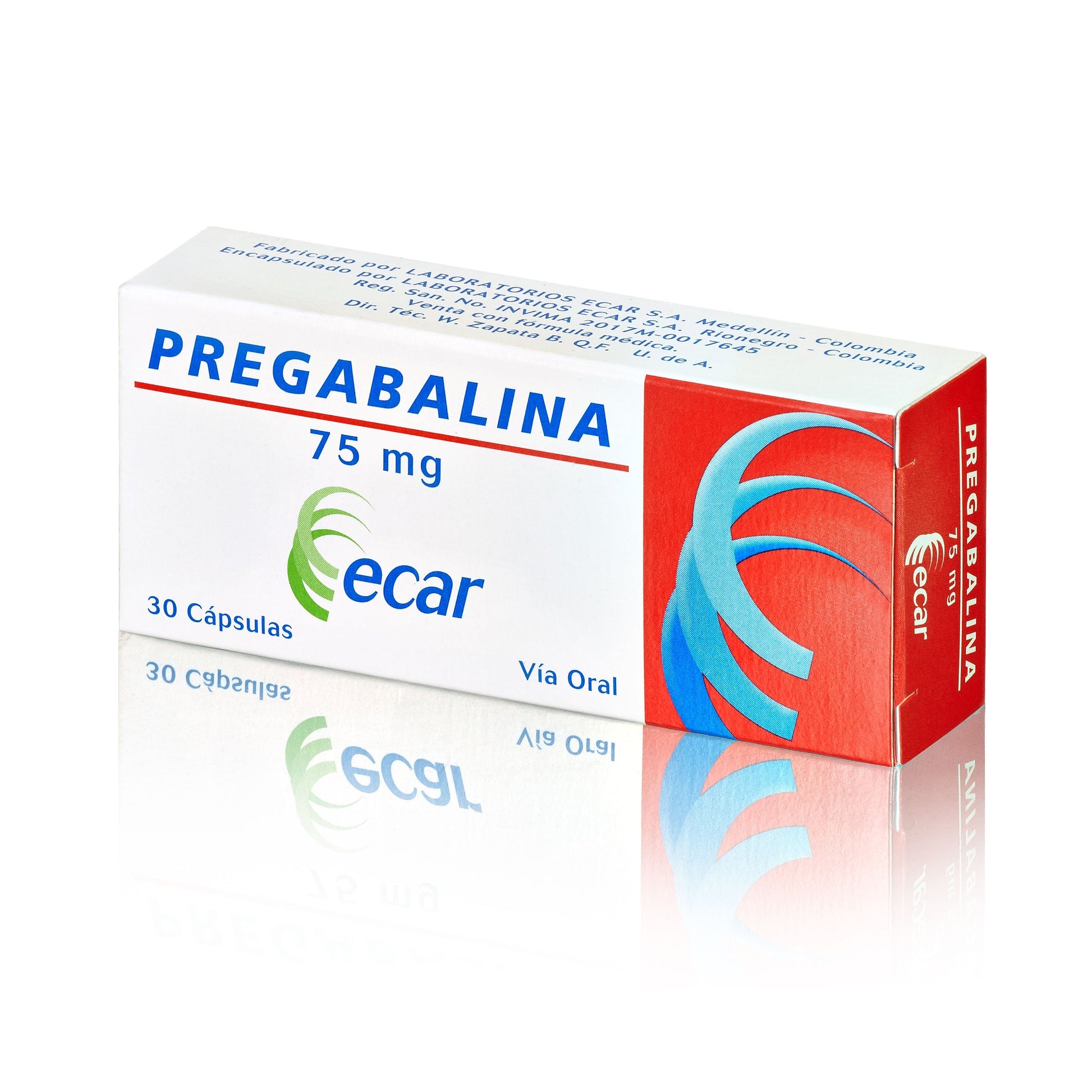 Pregabalina 75 mg 30 Cápsula Ec