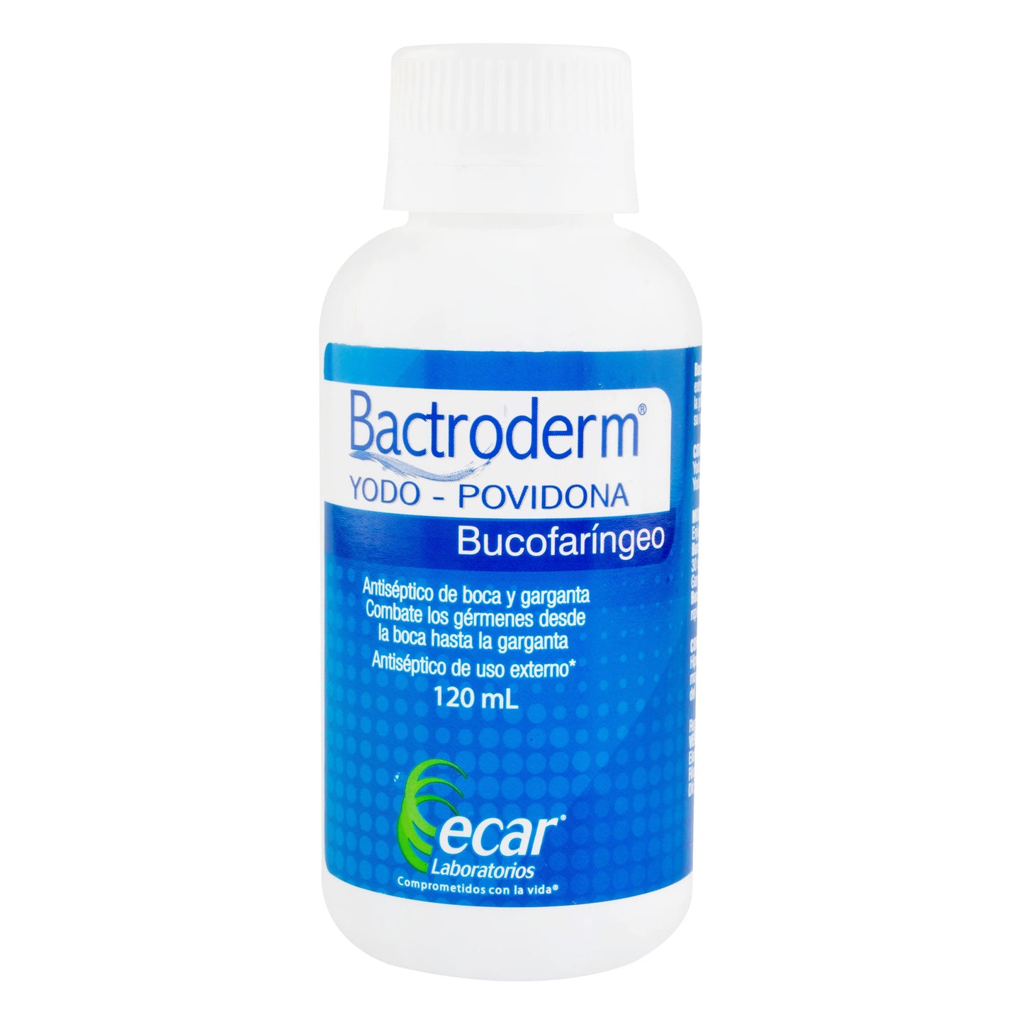 Bactroderm Yodopovidona BucalOFARIN.120 ml