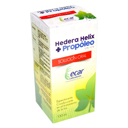 Hedera Helix + Propoleo Solución Oral X 100l