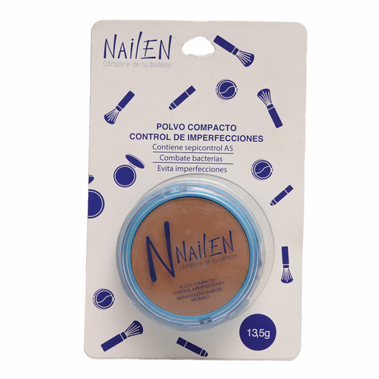Polvo Compacto Nailen Control Imperfecciones 13.5 Gramos #4