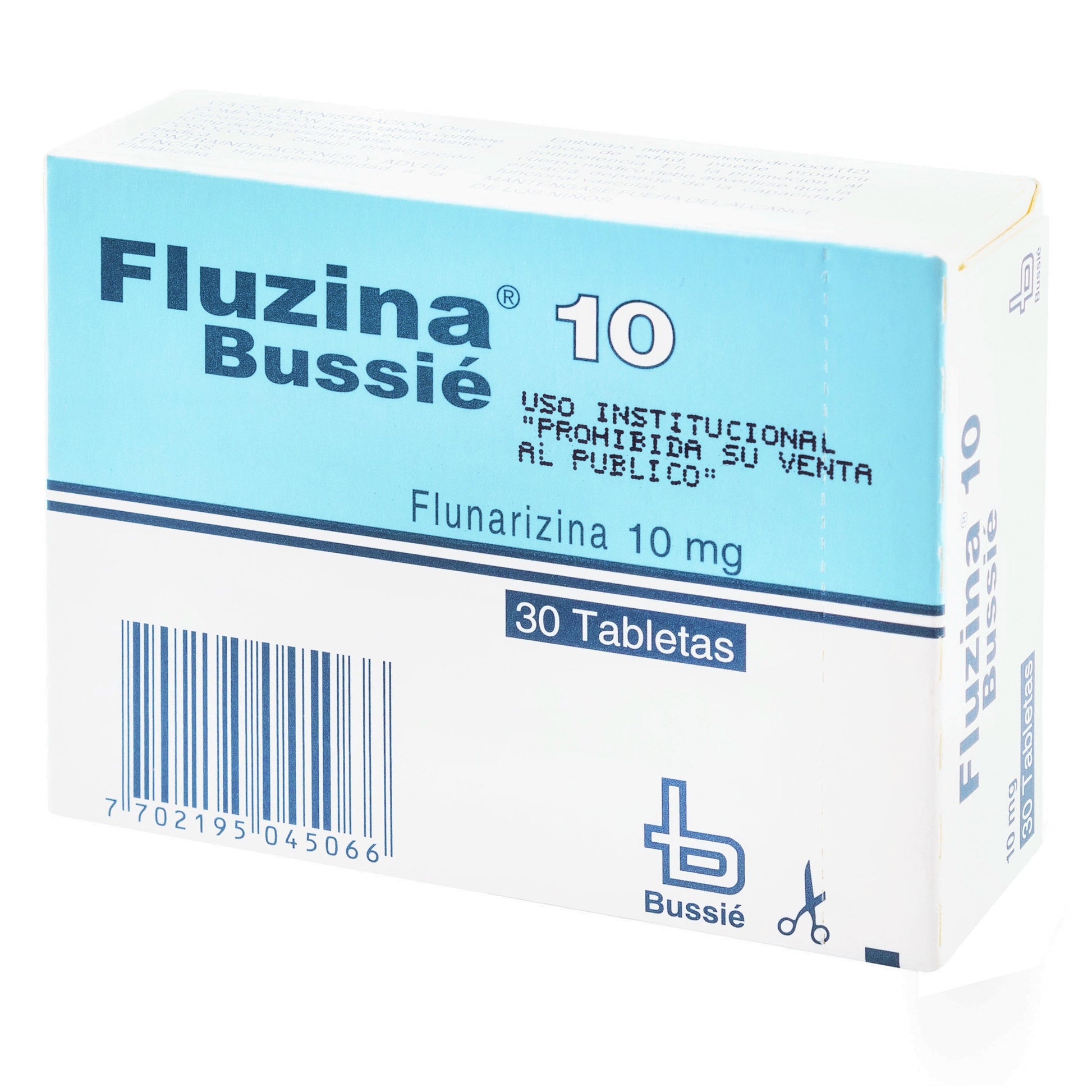 Fluzina 10 mg 30 Tabletas