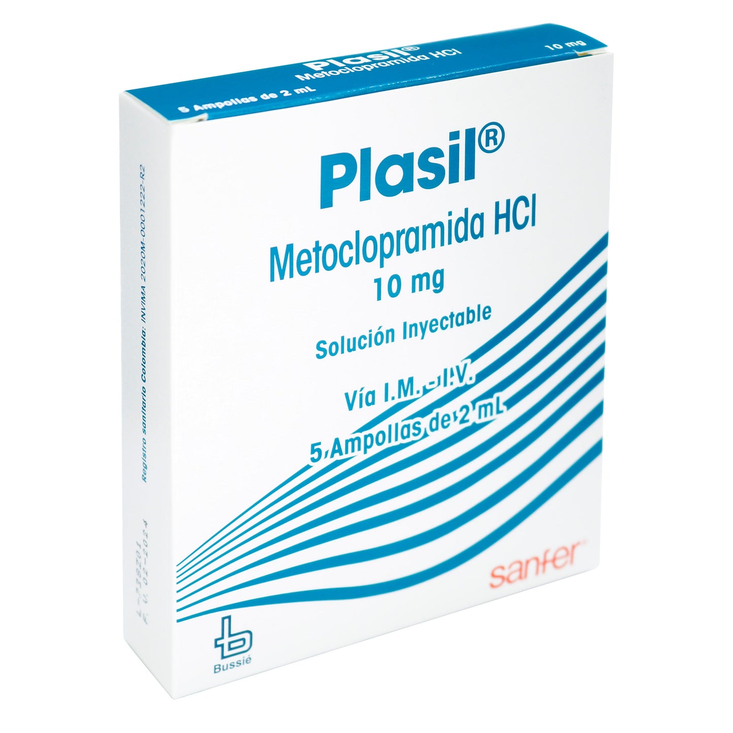 Plasil 5 Ampollas 2ml