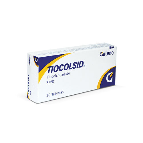 Tiocolsid 4 mg 20 Tabletas(3%+) (2)