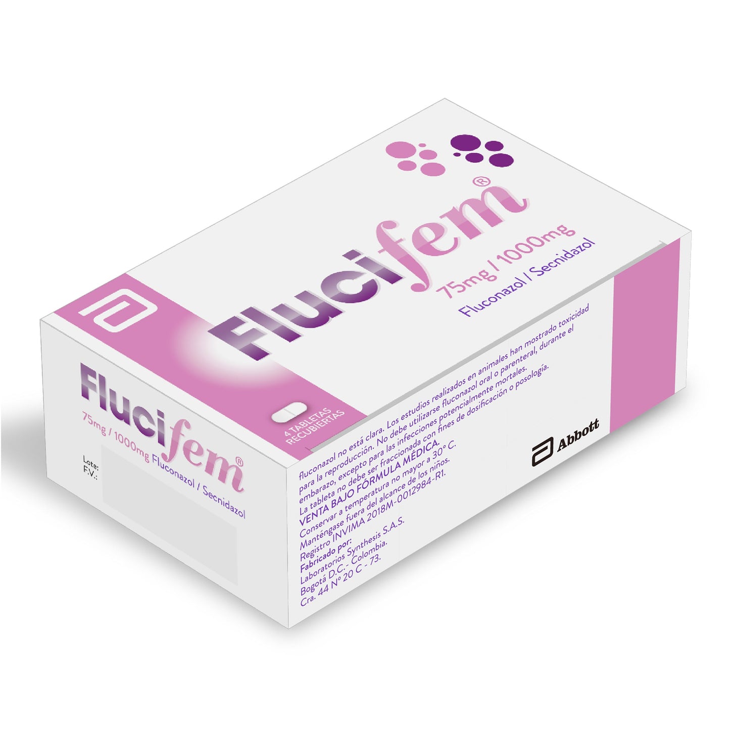 Flucifem 4 Tbs Recubiertas (3%+)(pae)