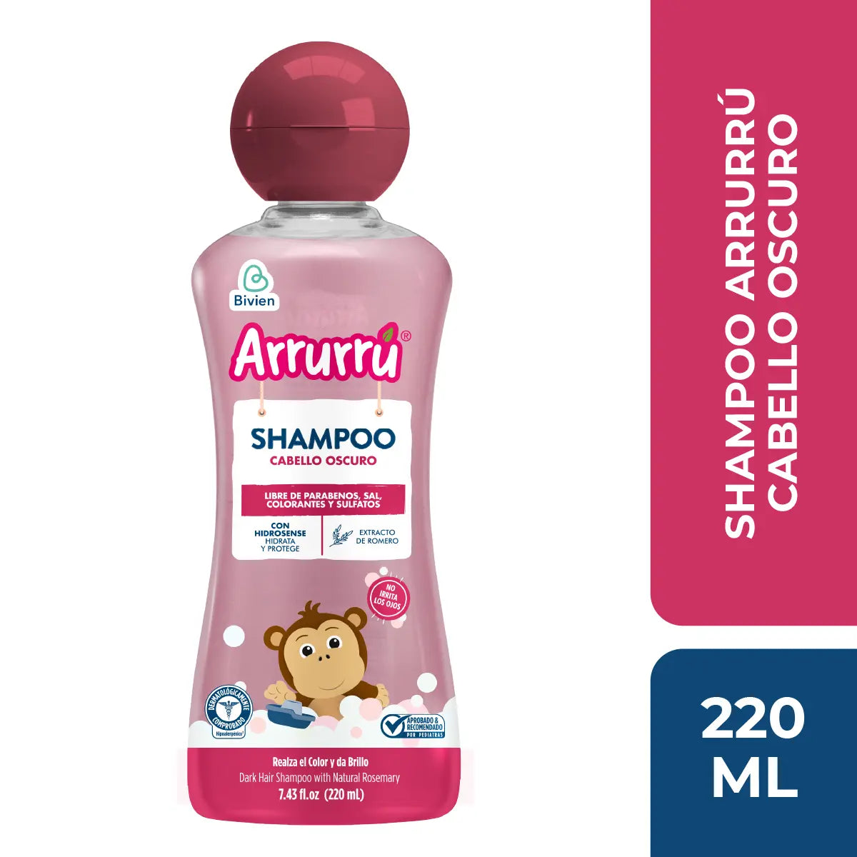 Shampooarrurru Naturals Manzanilla 220 ml (2)