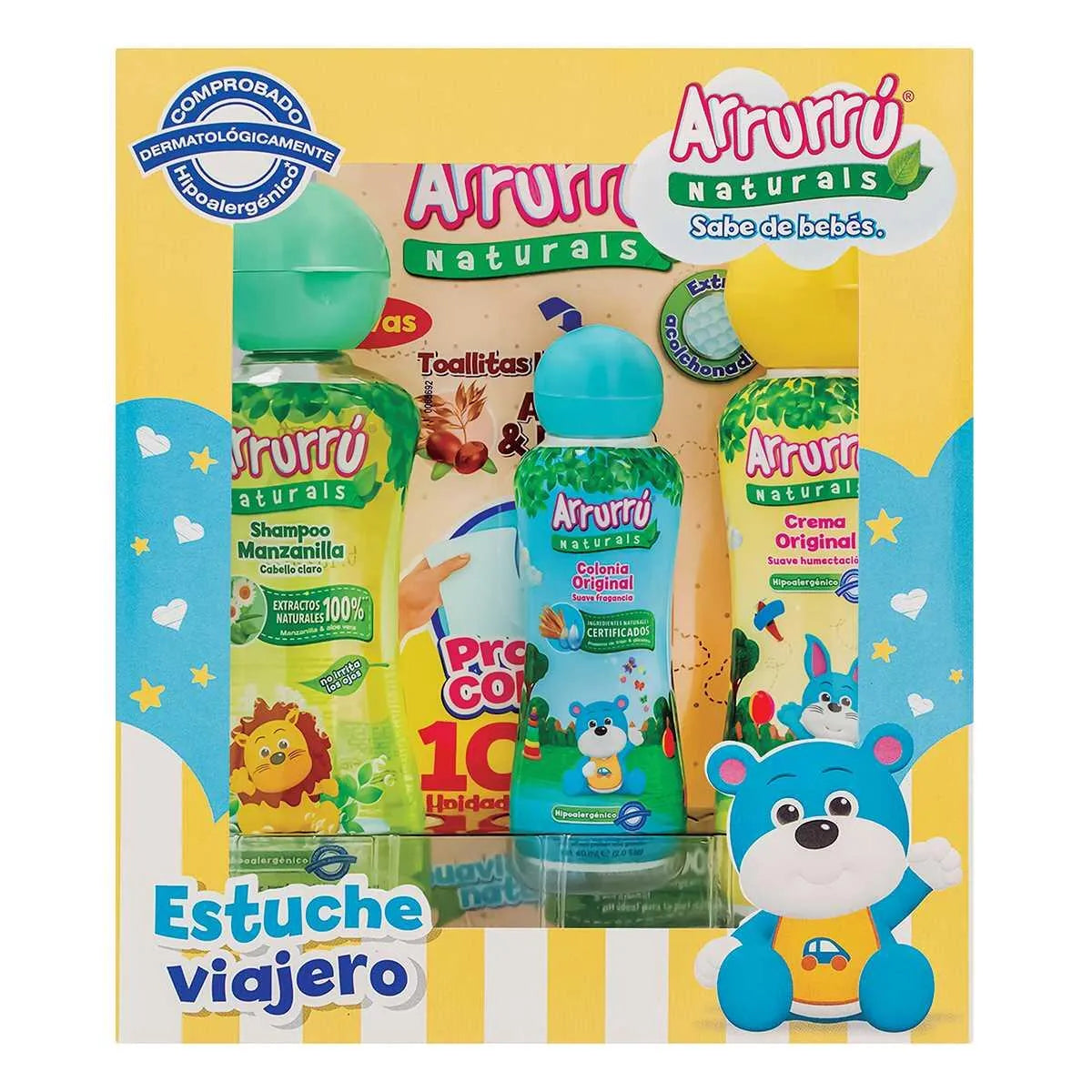 Estuche Arrurru Azul Viajero