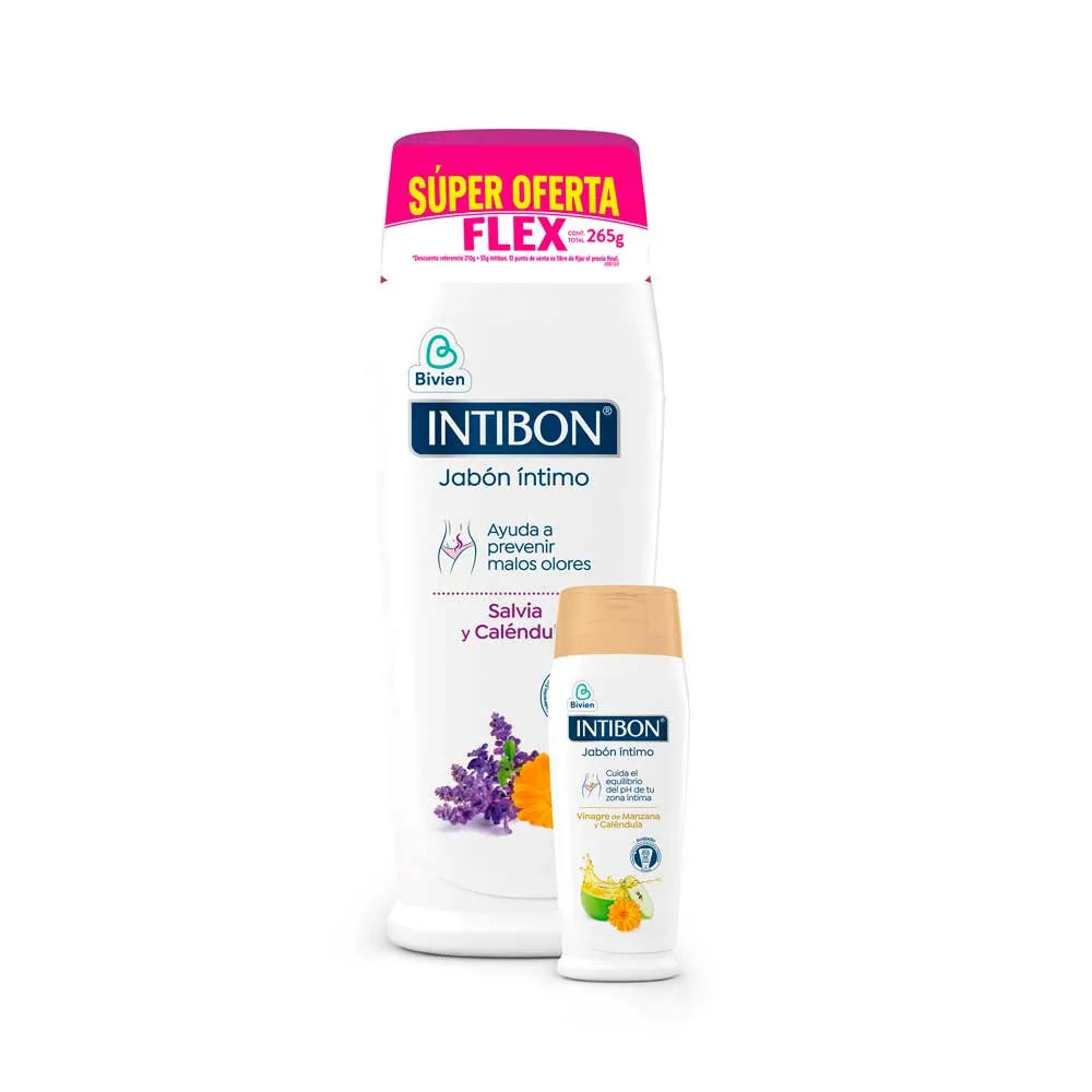 Jabón.INT.INTIBON Salvia 210g+jab.int.55 g