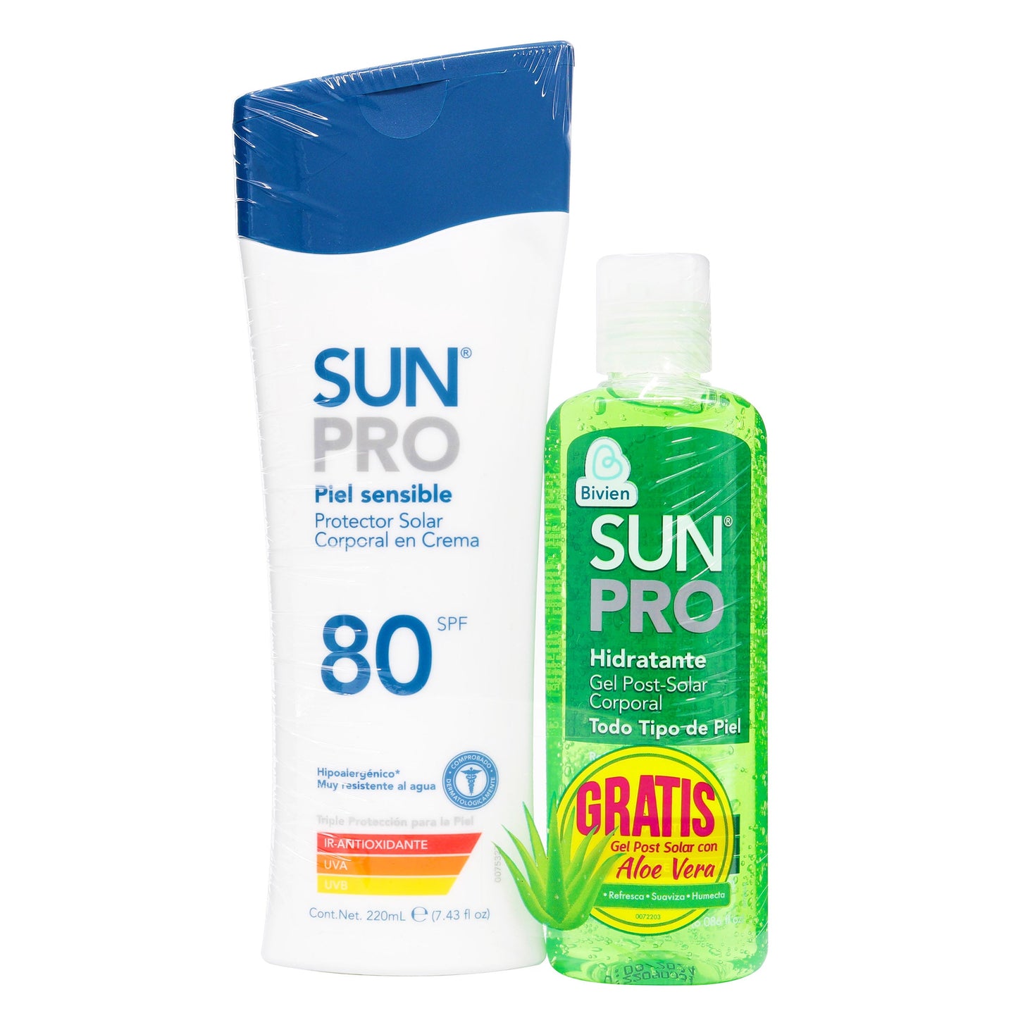 Protector S. Sun Pro Spf80 220ml + Gel 180 ml