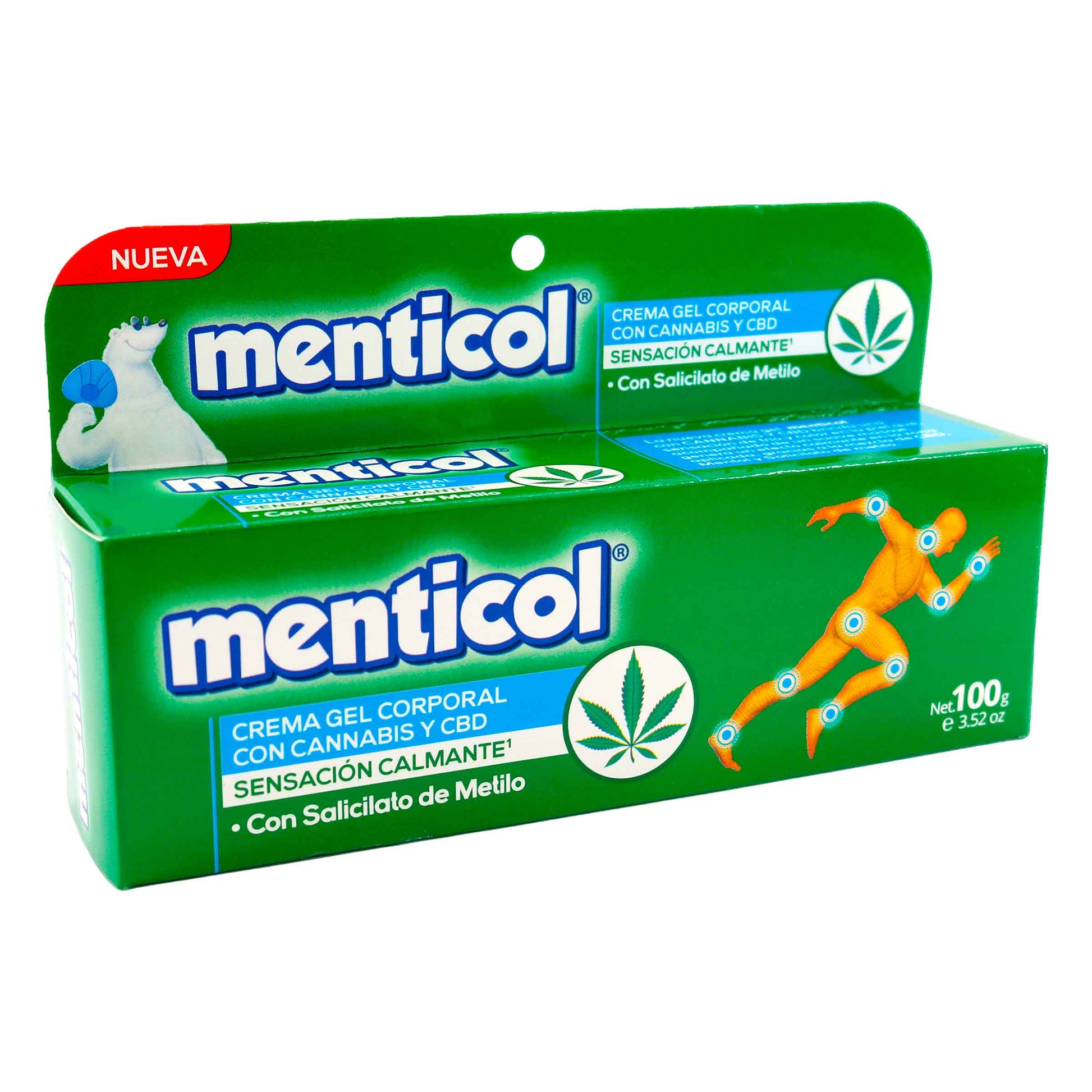 Crema.GEL Corporal Menticol Cannabis 100gr