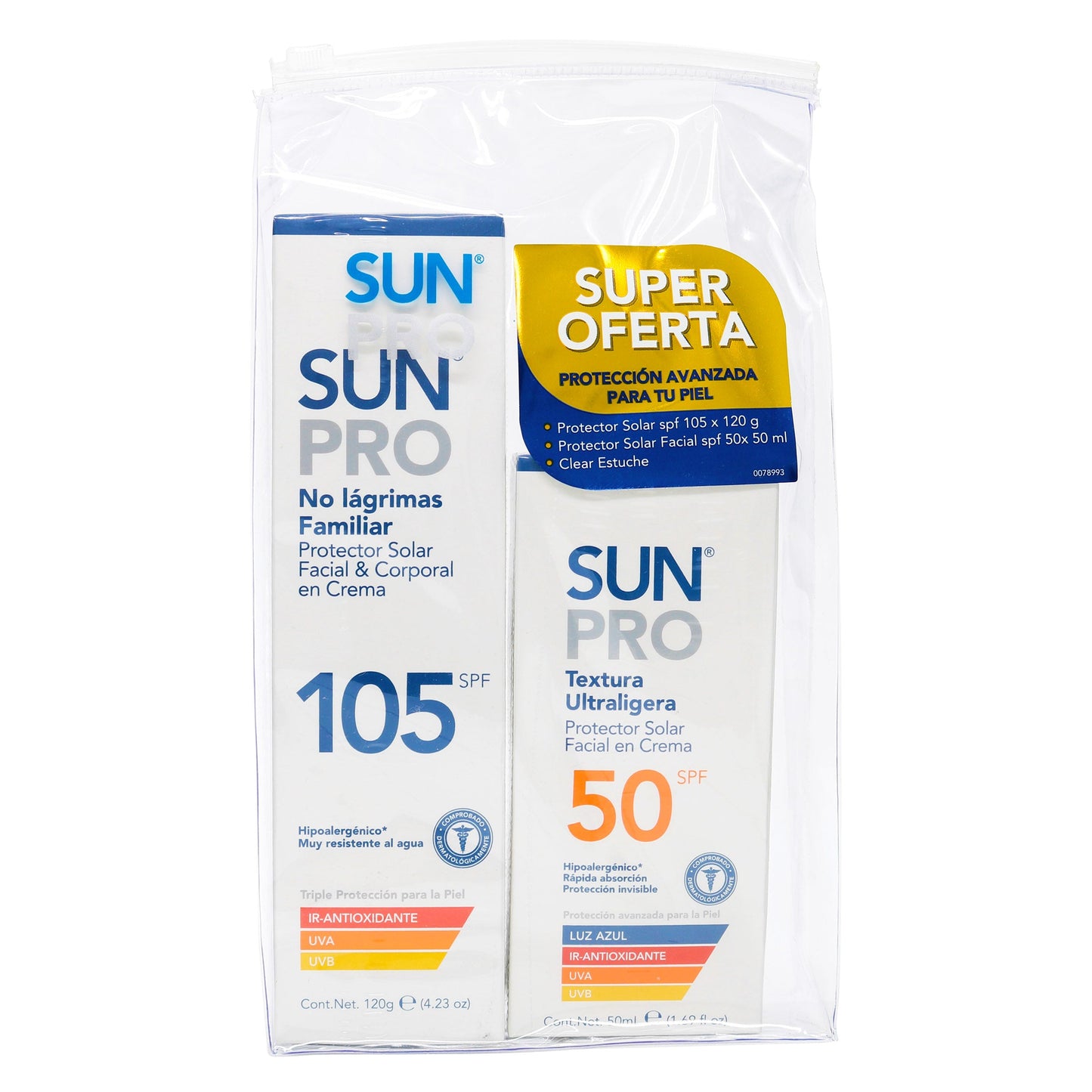Protector S.sun Pro Spf105 120gr + P.fac 50ml