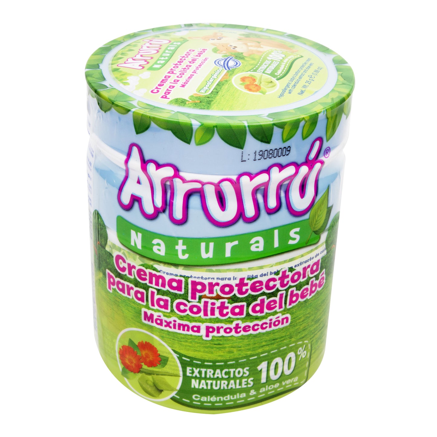 Crema Protectora Colita Arrurrú 100 Gramos + 25 Sobres