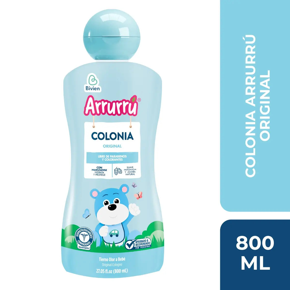 Colonia Arrurru Oroginal Azul 800ml