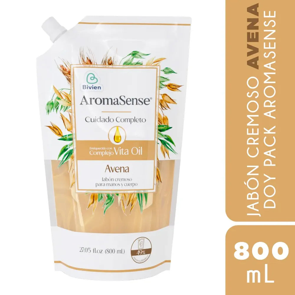 Jabón Liquido Aromasense Aven Doyp.800 ml
