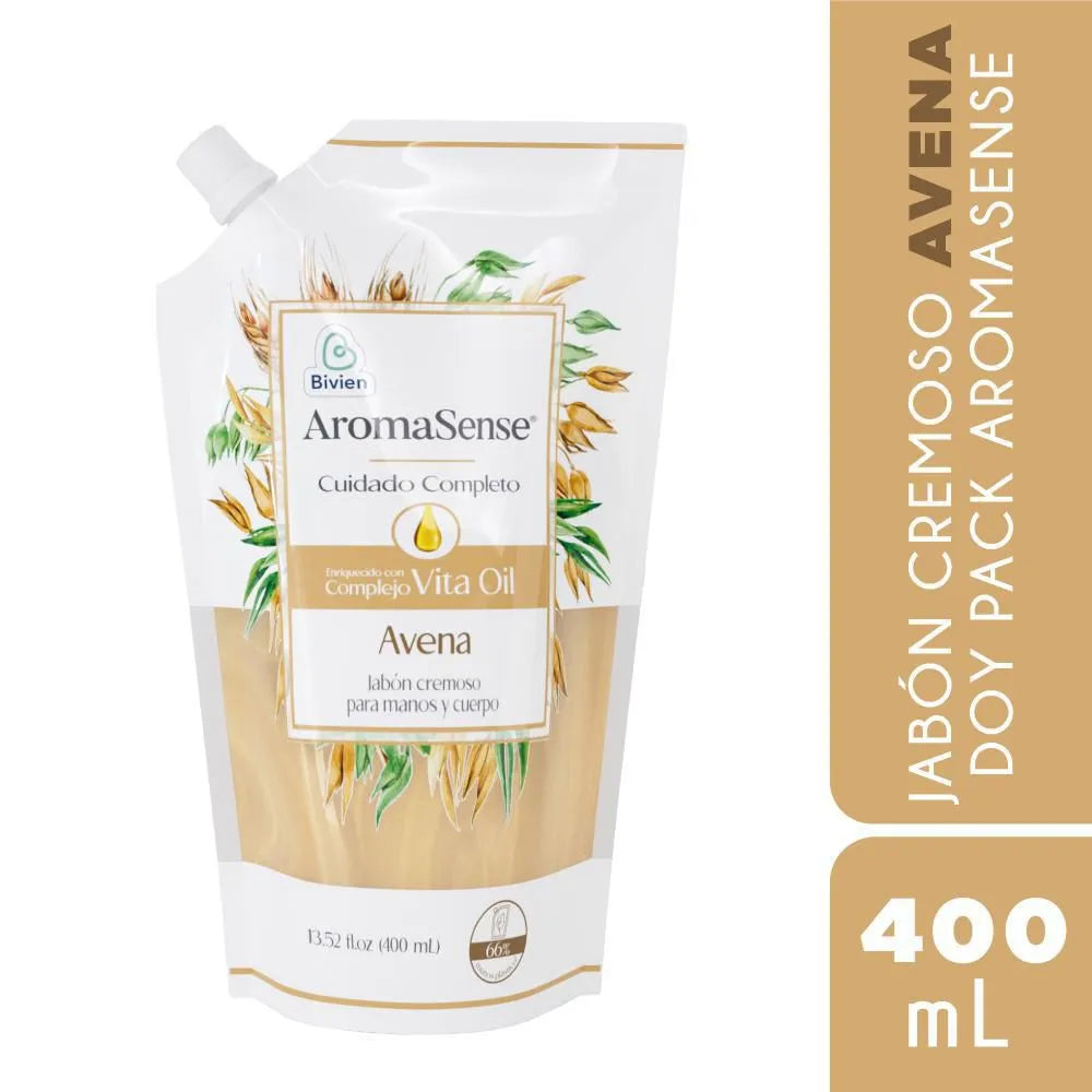 Jabón Liquido Aromasense Aven Doyp.400 ml
