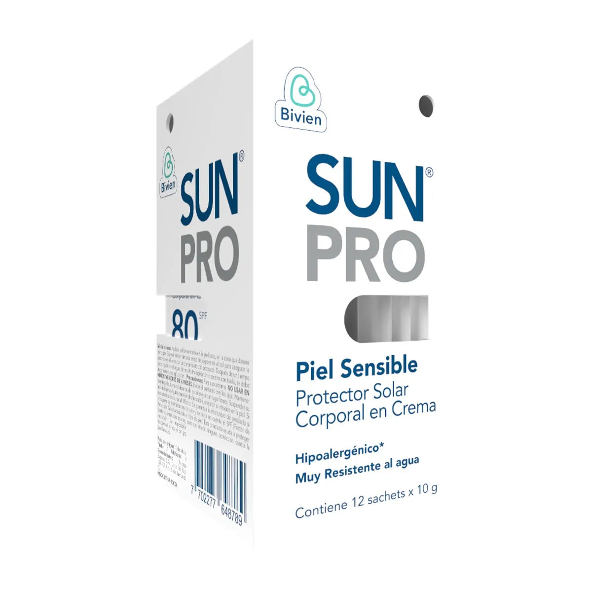 Protector Solar Sunpro Spf80 Disp.sac.12und