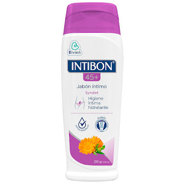 Jabón Intimo Intibon 45+ Menopausia 210gr
