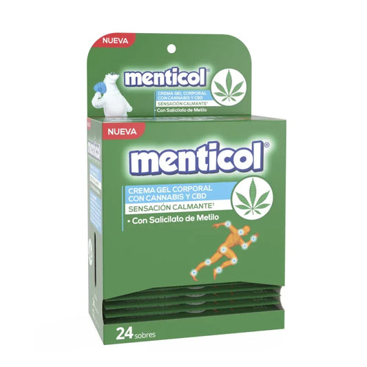 Crema.GEL.CORP. Mentic Cann 12 gr X 24sbs