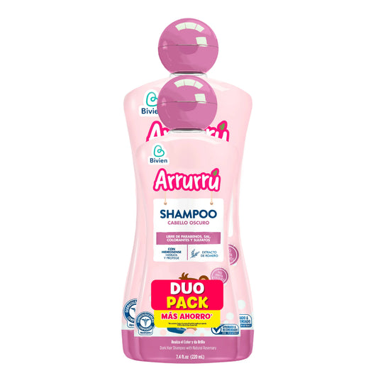 Champú Arrurrú Naturals Romero 400 ML + Champú Romero 220 ML