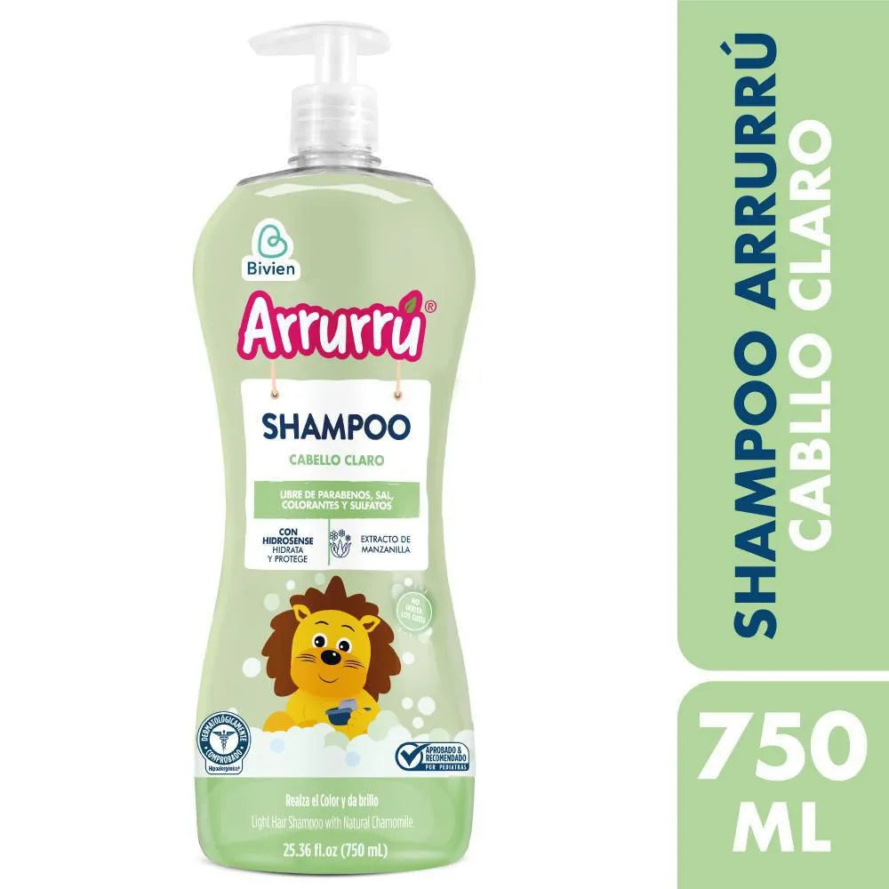 Champú Arrurru Cabello Claro 750ml