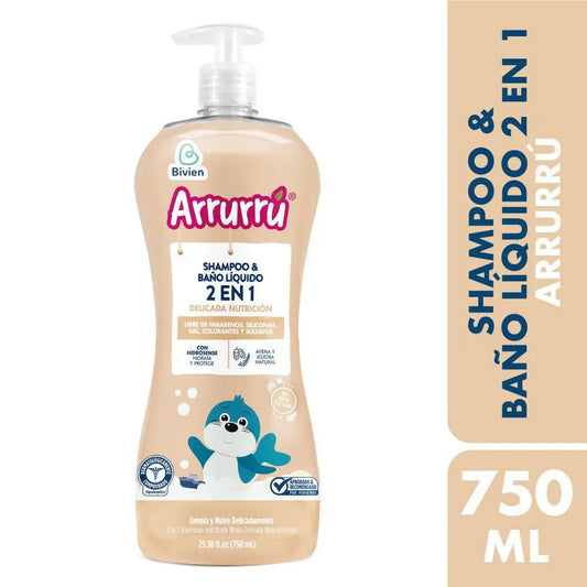 Cha Y Bano Liq. 2en1 Arru. Del Nut 750ml