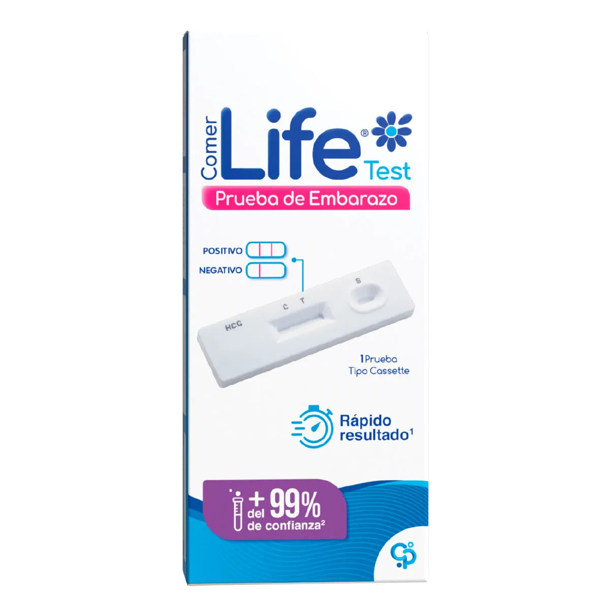 Prueba Embarazo Comerlife Test Tipo Cassette