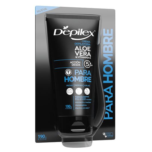 Crema Depilatoria Depilex Men 190 Gramos