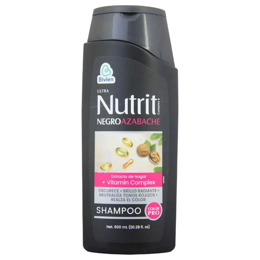 Shampooultra Nutritiva Negro Azabache 600 ml