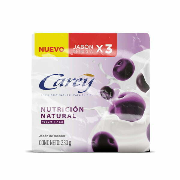 3 Jabón Carey NutritivaCION Natural 110 gr