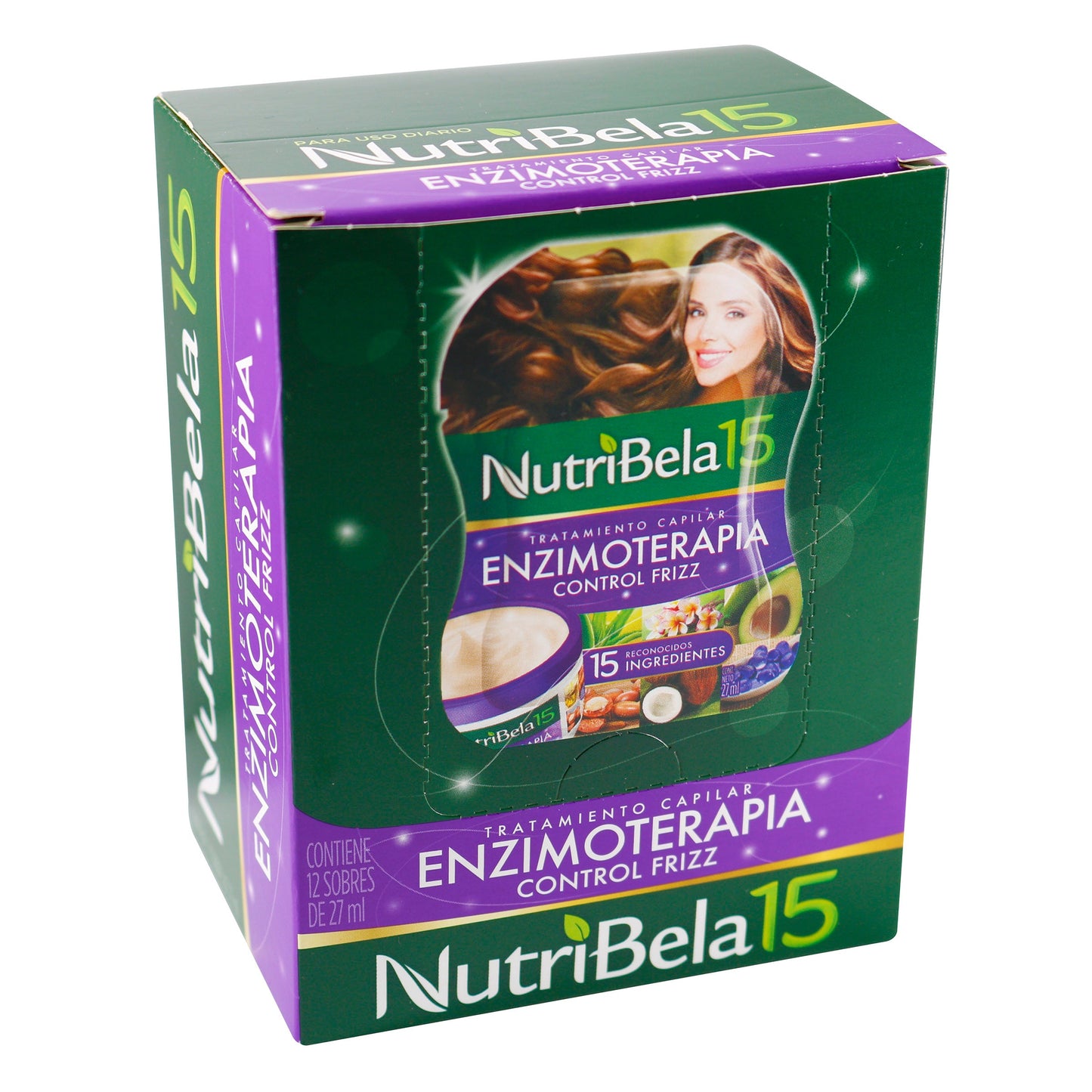 Tra.nutribela 15 Enz.ctr.friz.27ml 12sbs