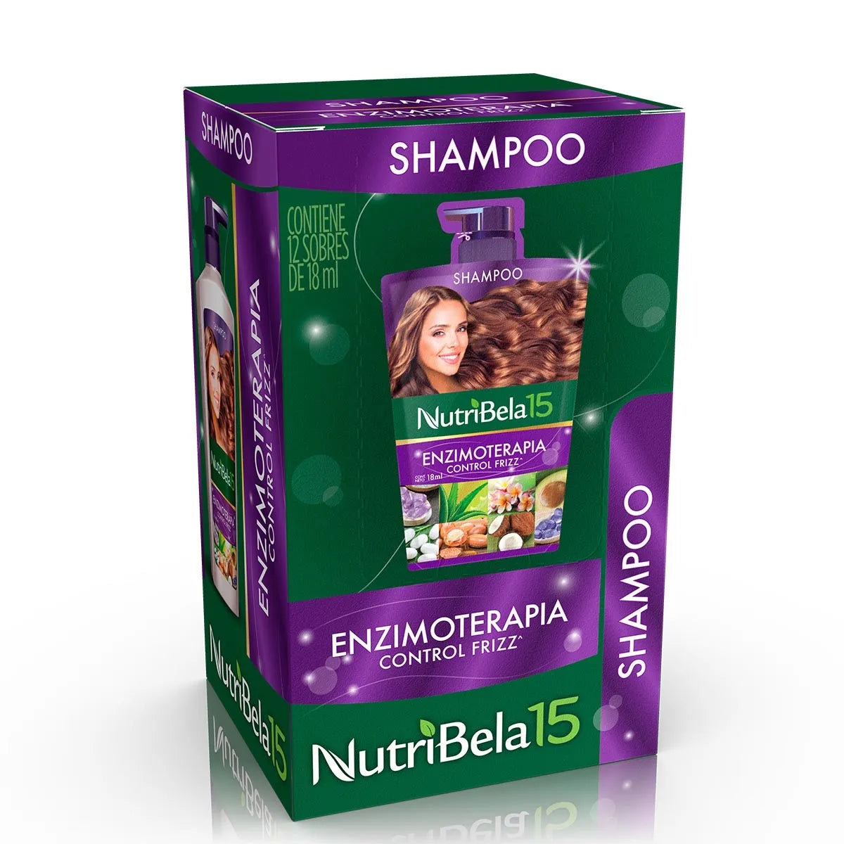Shampoo NutritivaBELA Enzimoterapia 18ml 12sbs