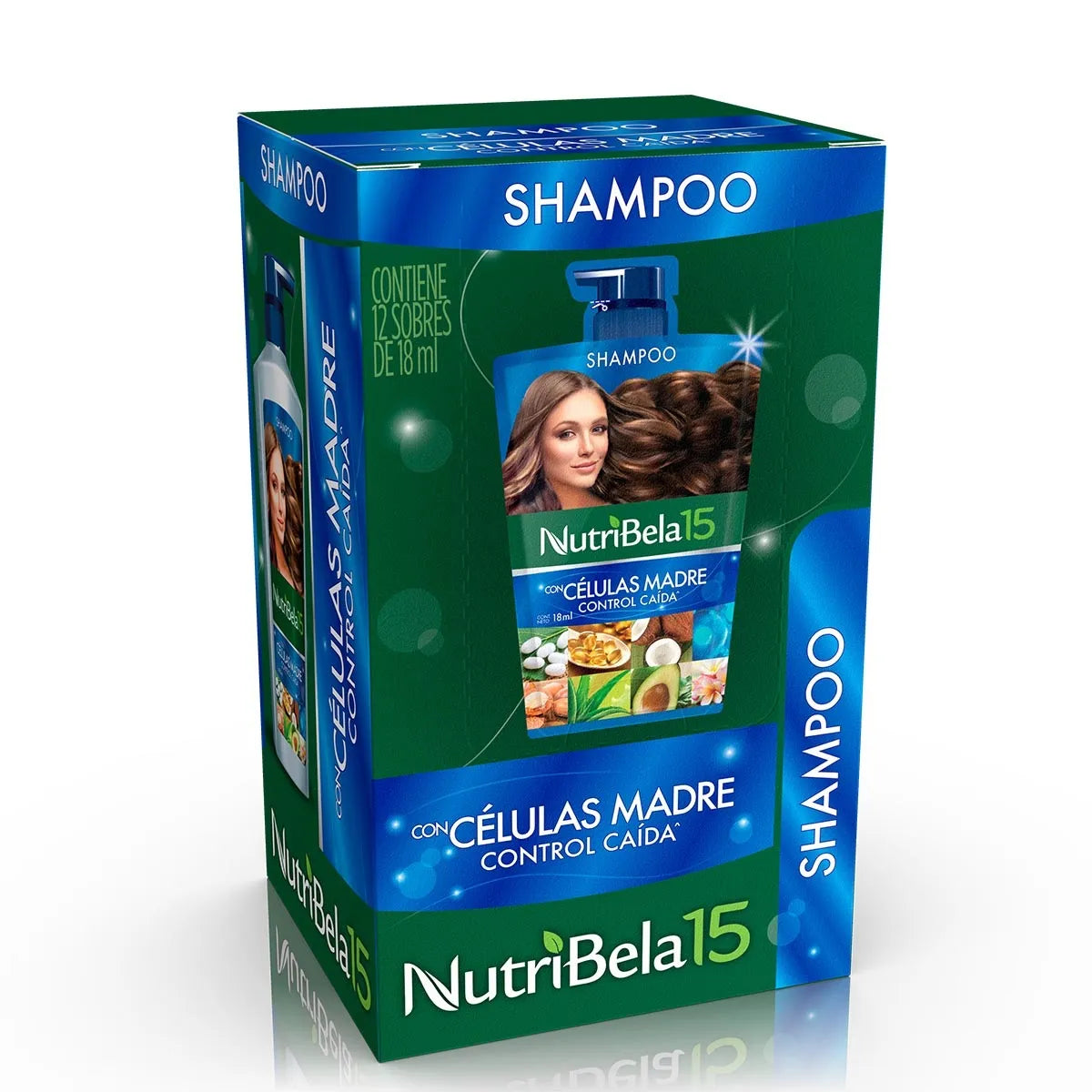 Shampoo NutritivaBELA Celulas Madre 18ml 12sbs