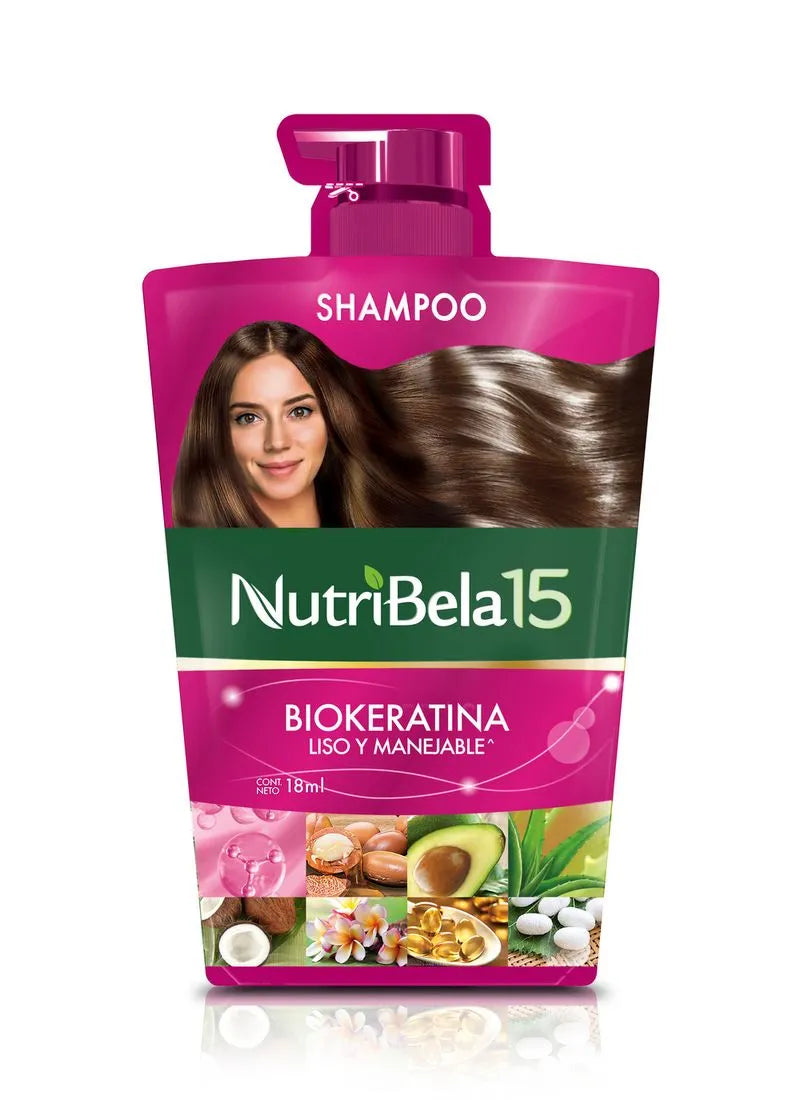 Shampoo NutritivaBELA Biokeratina 18ml 12sbs