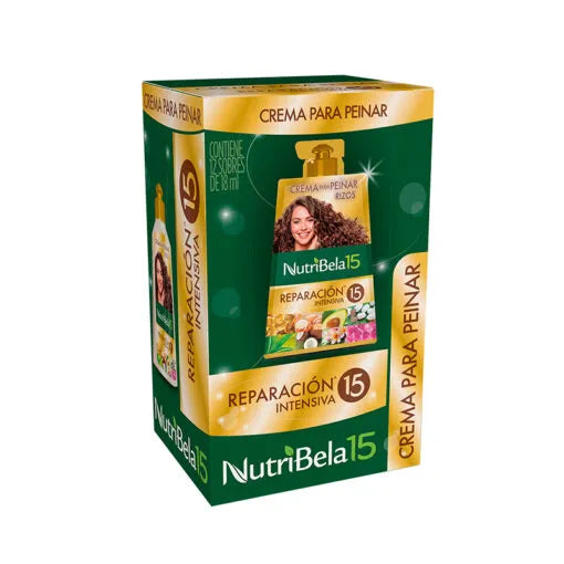 Crema para Peinar Nutribela15 Rizos 18ML 12Sbs