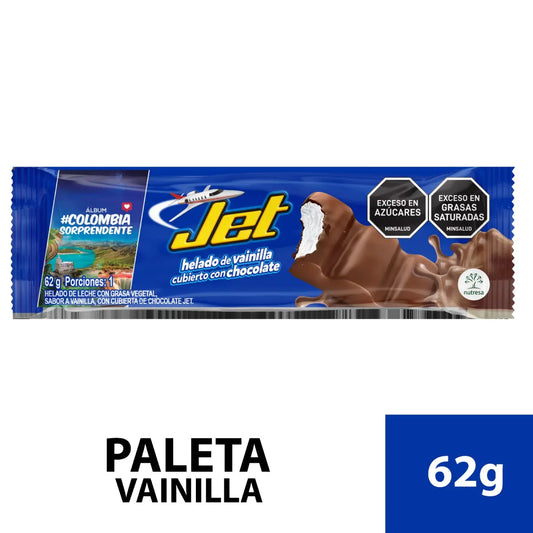 Helado Jet Vainilla 62g X 14 Un