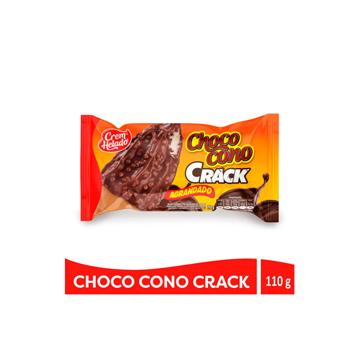 Helado Choco Cono Agradando Crack