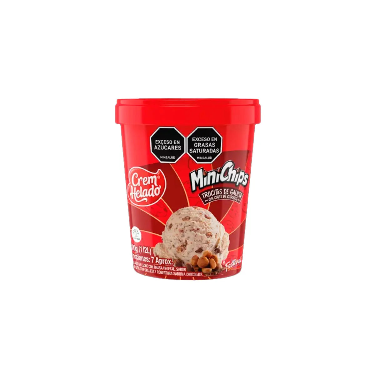 Helado Medio Litro Trad Mini Chips 300g