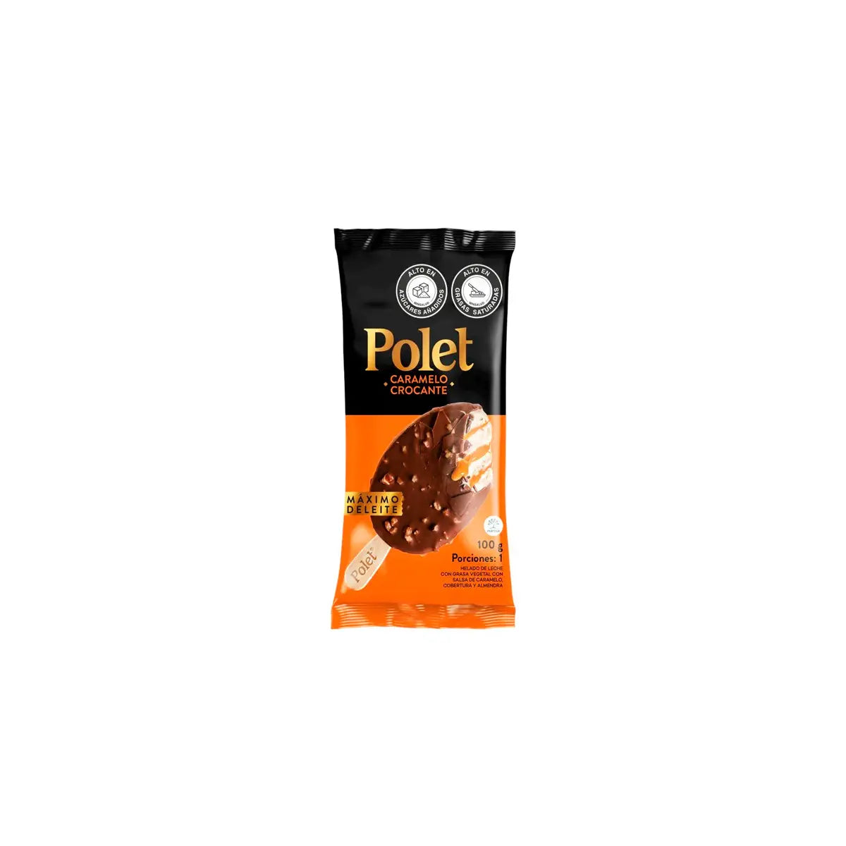 Helado Polvo Caramelo Cro 100g X 12 Unidad